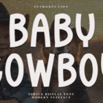 Baby Cowboy Font - Featured Image