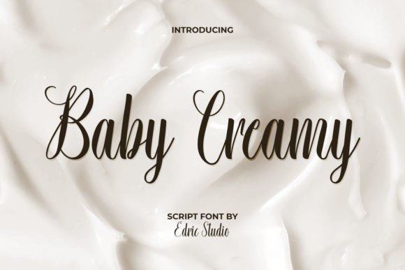 Baby Creamy Font - Featured Image