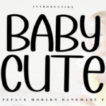 Baby Cute Font - Featured Image
