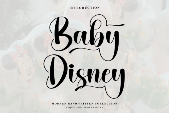 Baby Disney Font - Featured Image