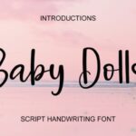Baby Dolls Font - Featured Image