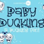 Baby Duckling Font - Featured Image
