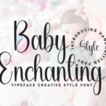 Baby Enchanting Font - Featured Image