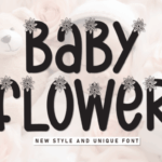 Baby Flower Font - Featured Image