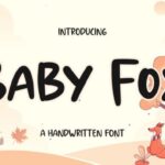Baby Fox Font - Featured Image