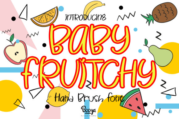 Baby Fruitchy Font - Featured Image
