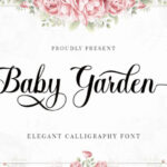 Baby Garden Font - Featured Image