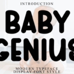 Baby Genius Font - Featured Image