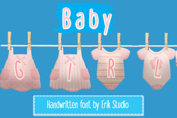 Baby Girl Font - Featured Image