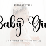 Baby Girl Font - Featured Image