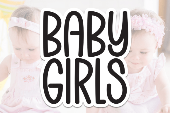 Baby Girls Font - Featured Image