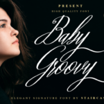 Baby Groovy Font - Featured Image