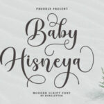 Baby Hisneya Font - Featured Image