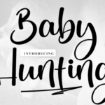 Baby Hunting Font - Featured Image