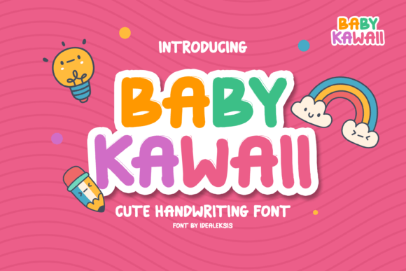 Baby Kawaii Font - Featured Image