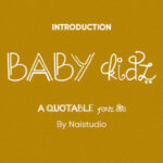 Baby Kidz Font - Featured Image