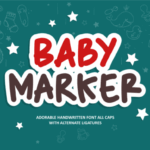 Baby Marker Font - Featured Image