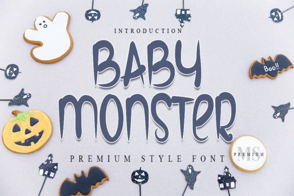 Baby Monster Font - Featured Image