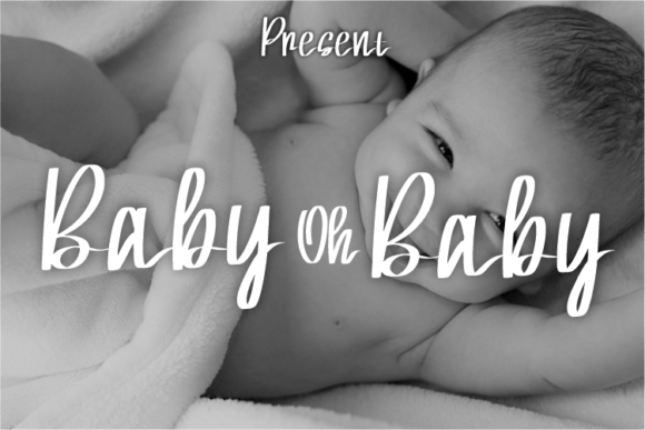 Baby Oh Baby Font - Featured Image