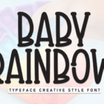 Baby Rainbow Font - Featured Image