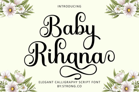Baby Rihana Font - Featured Image