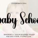 Baby School Font - Featured Image
