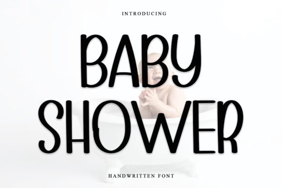Baby Shower Font - Featured Image