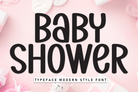Baby Shower Font - Featured Image
