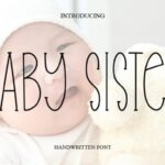 Baby Sister Font - Featured Image