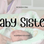 Baby Sister Font - Featured Image