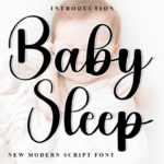 Baby Sleep Font - Featured Image