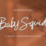 Baby Squid Font - Featured Image