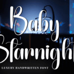 Baby Starnight Font - Featured Image