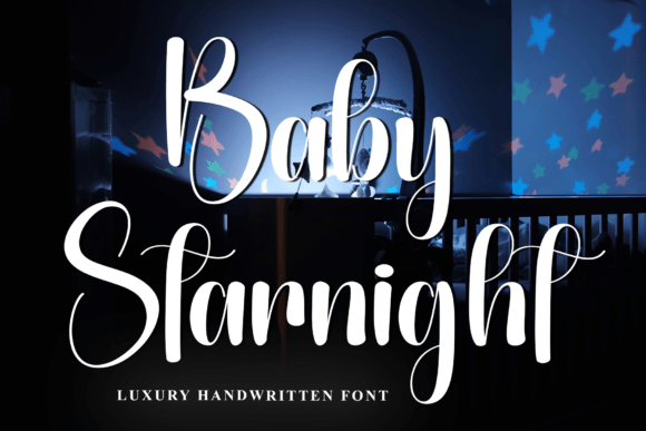 Baby Starnight Font - Featured Image