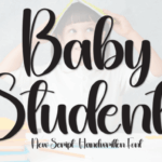Baby Student Font - Featured Image