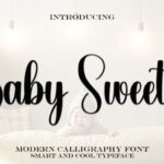Baby Sweetie Font - Featured Image