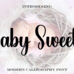 Baby Sweety Font - Featured Image