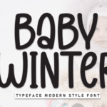 Baby Winter Font - Featured Image