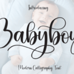 Babyboy Font - Featured Image