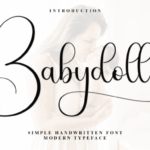 Babydoll Font - Featured Image