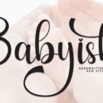 Babyish Font - Featured Image