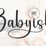 Babyish Font - Featured Image
