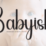 Babyish Font - Featured Image