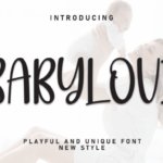 Babylove Font - Featured Image