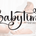 Babytime Font - Featured Image