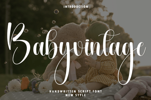 Babyvintage Font - Featured Image