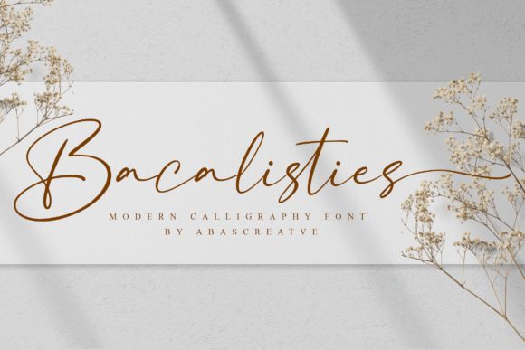 Bacalisties Font - Featured Image