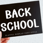 Back School Font - Featured Image