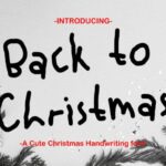 Back to Christmas Font - Featured Image