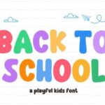 Back to School Font - Featured Image